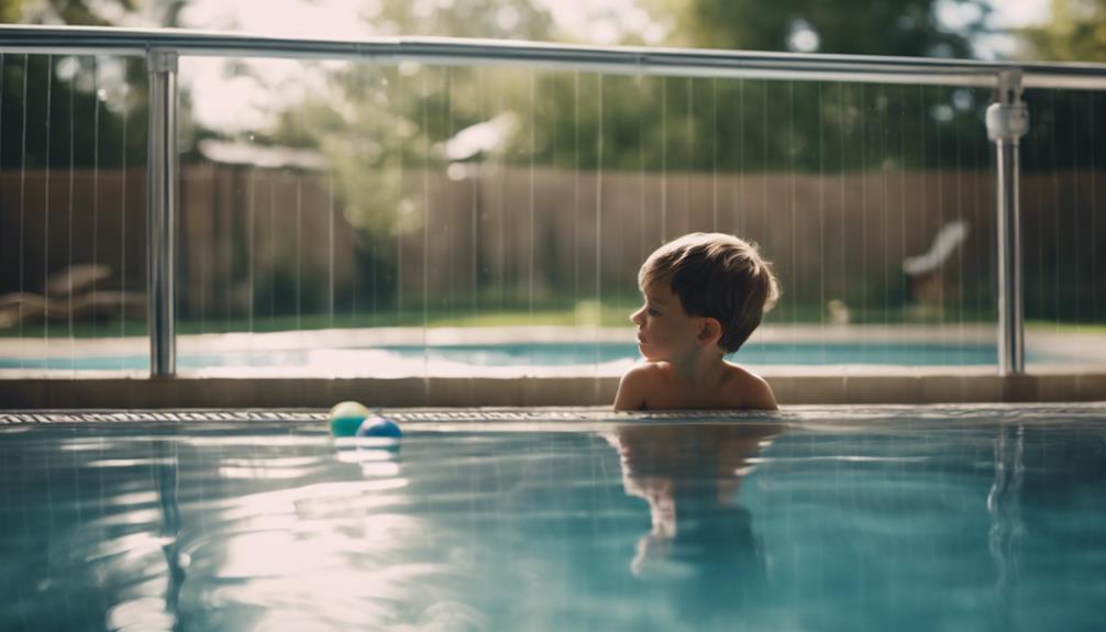 glass pool fence safety