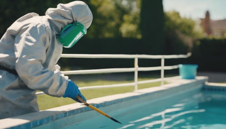 pool fence painting guide