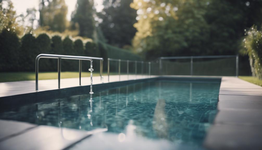 securing pool fence spigots